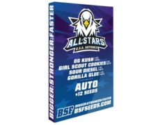 Set mit auto Cannabissamen All Stars USA Automix von Sensoryseeds Shop 