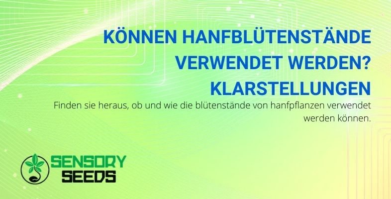 Wie können Cannabisblütenstände verwendet werden?