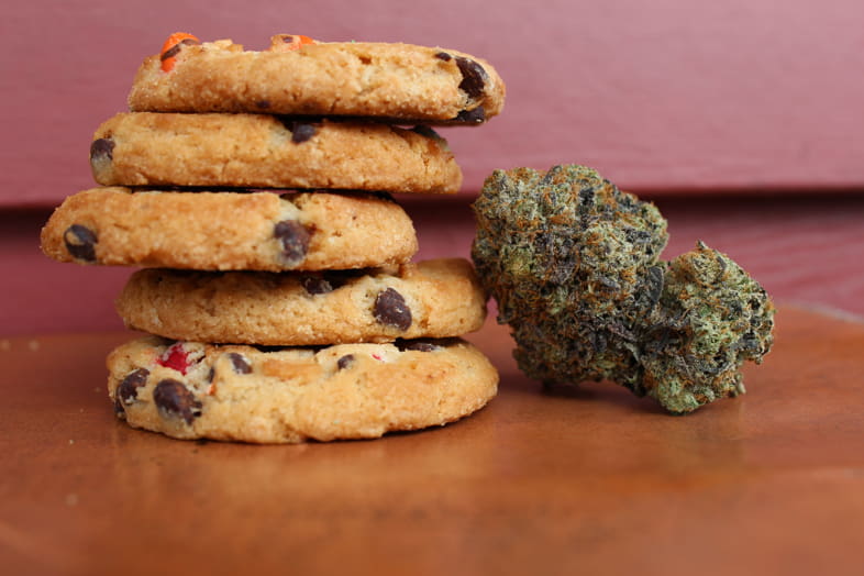 Cannabis-Kekse