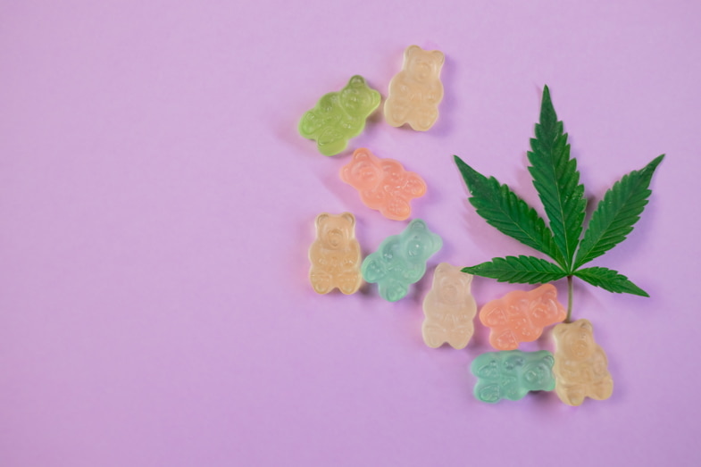 Auf der Zunge zergehende Cannabis-Bonbons