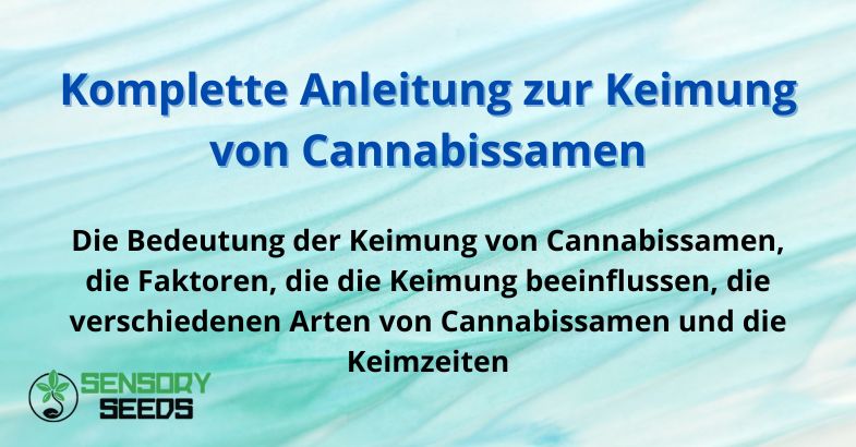 Komplette Anleitung zur Keimung von Cannabissamen
